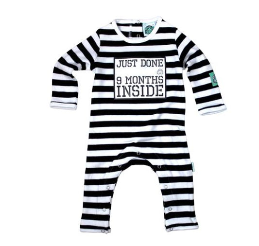 Just Done 9 Months Inside Baby Romper