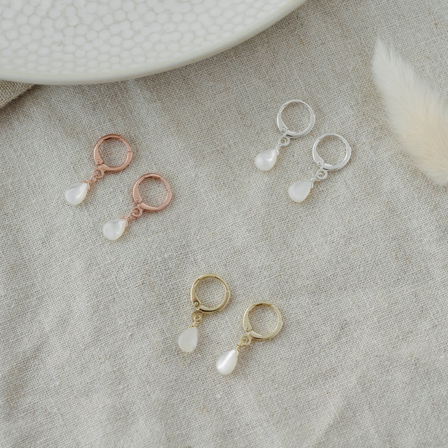 Zia Hoop Earrings