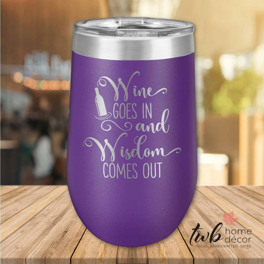 Wine Wisdom Thermal - TWB Home Decor