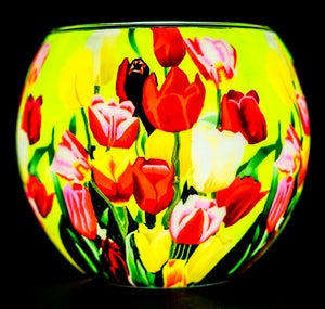 Light Glass Tulips