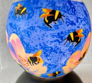 Light Glass Busy Bees