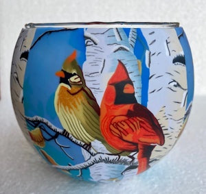 Light Glass Cardinals