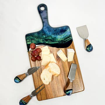Resin Coated Cheese Knife Set