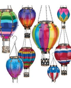 Solar Hot Air Balloon Lantern 15"