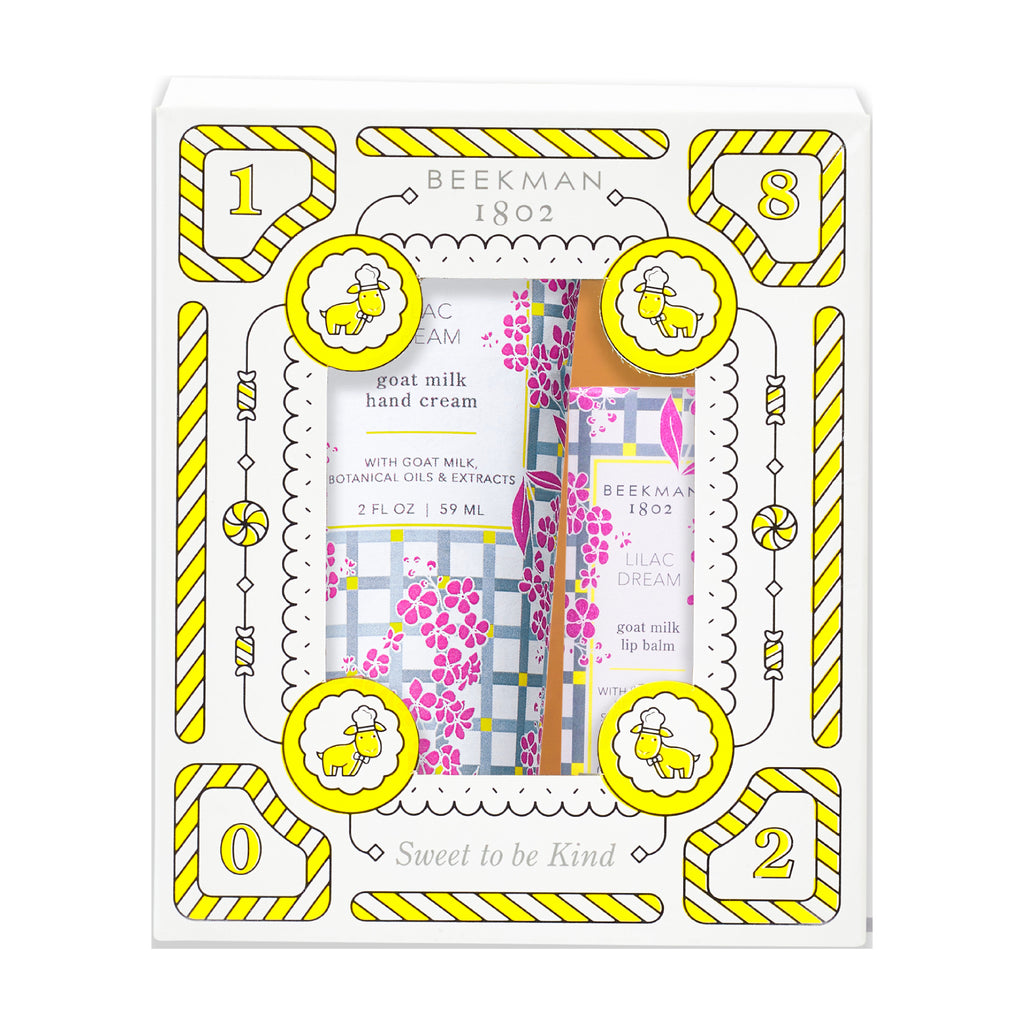 Goat Milk Hand Cream & Lip Balm Set