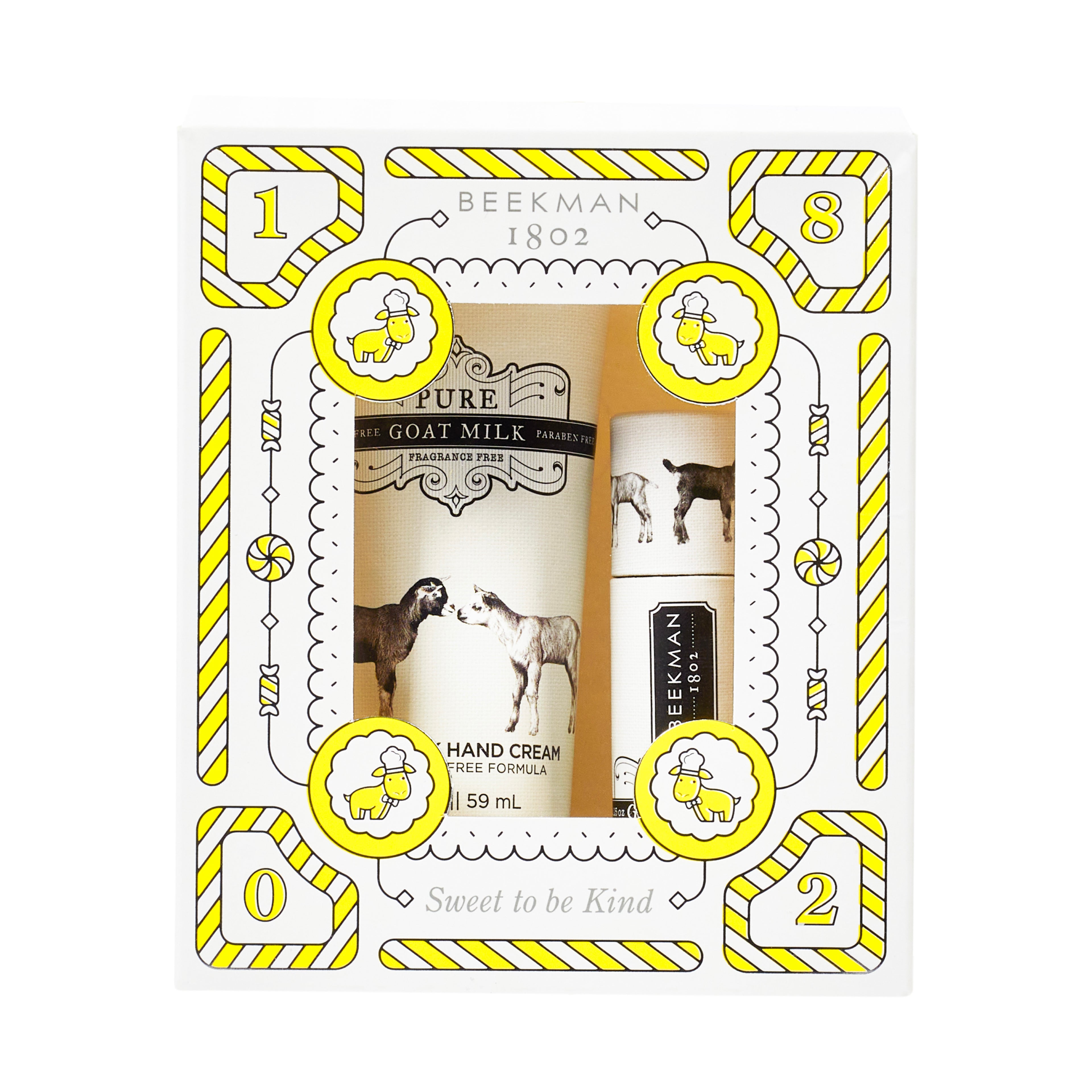 Goat Milk Hand Cream & Lip Balm Set