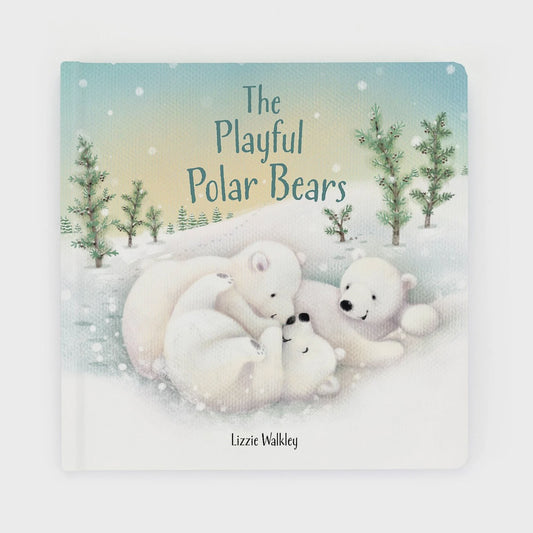 JellyCat The Playful Polar Bears Book