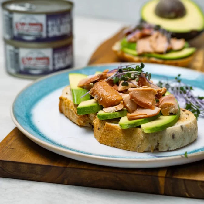 Canned Smoked Salmon - Wild Coho 150 g