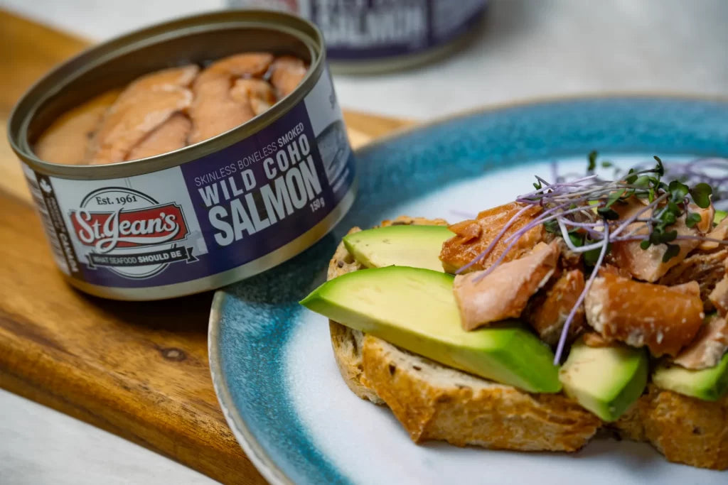 Canned Smoked Salmon - Wild Coho 150 g