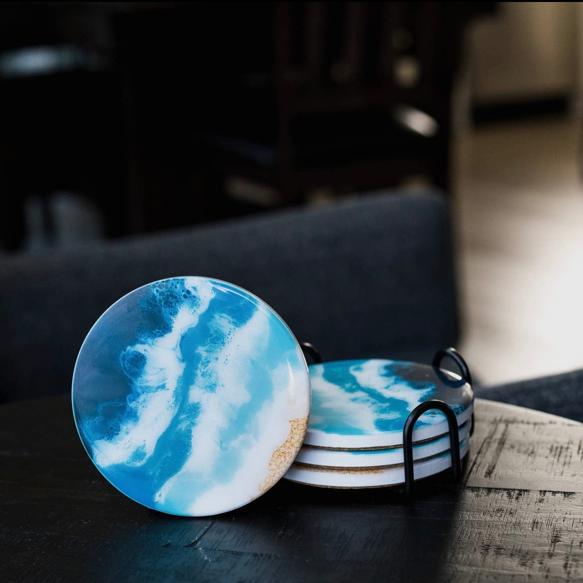 Ceramic Resin Coasters