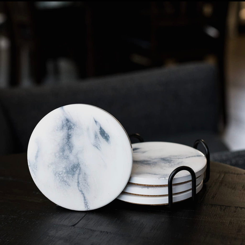 Ceramic Resin Coasters
