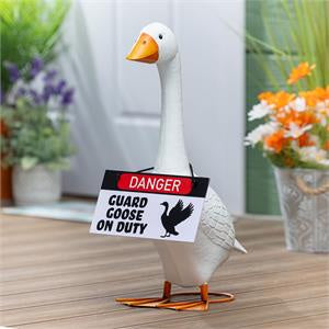 Guard Goose On Duty - Porch Goose Outfit