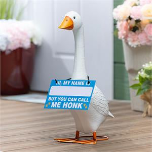 My Name Is Sign- Porch Goose Outfit