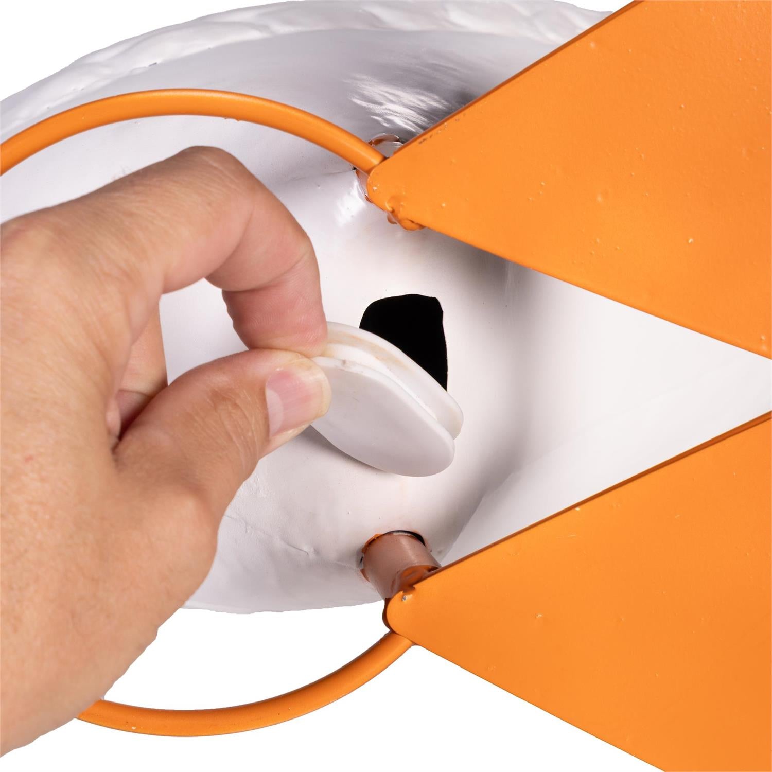 Giddy the Porch Goose, Metal 21” tall