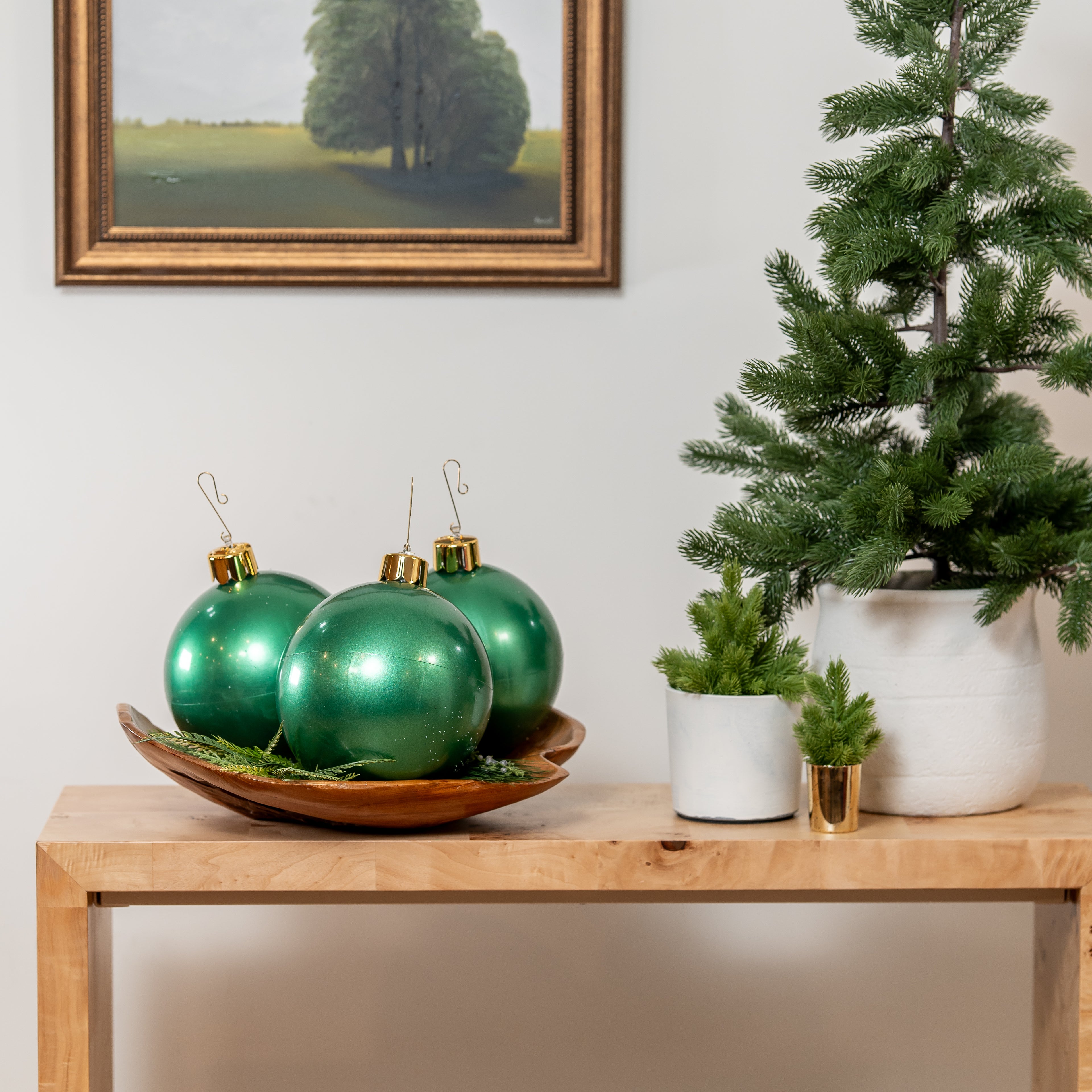 8" Mini Trio inflatable Christmas ornament