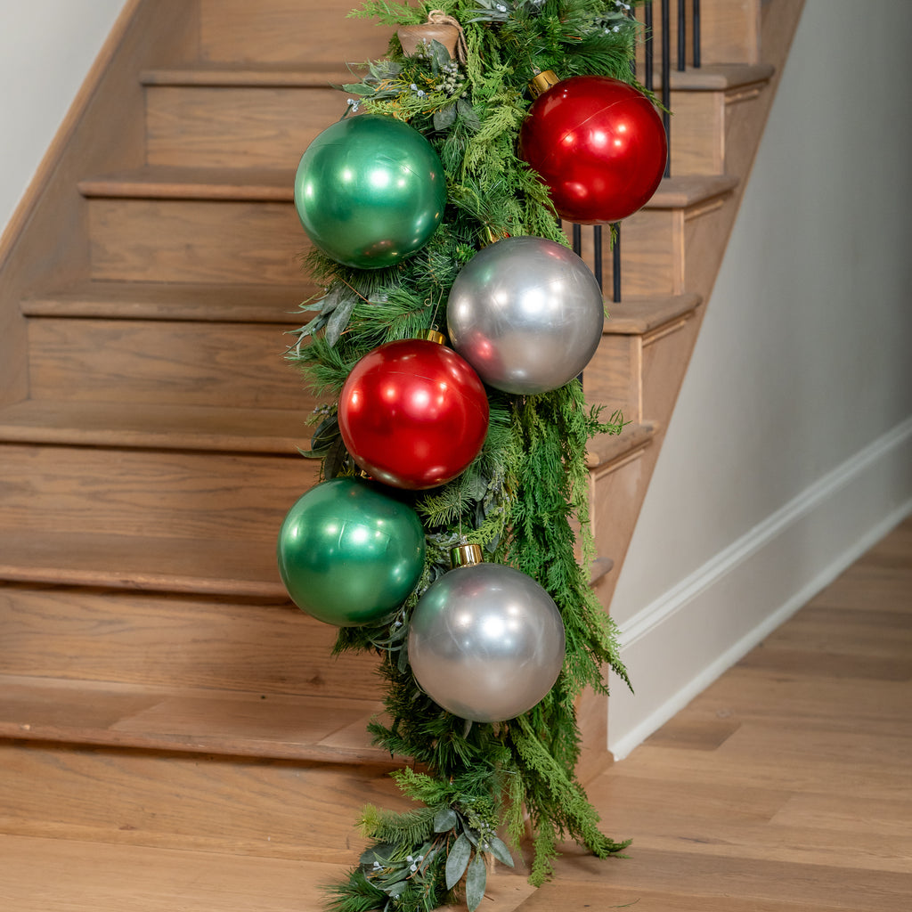 8" Mini Trio inflatable Christmas ornament