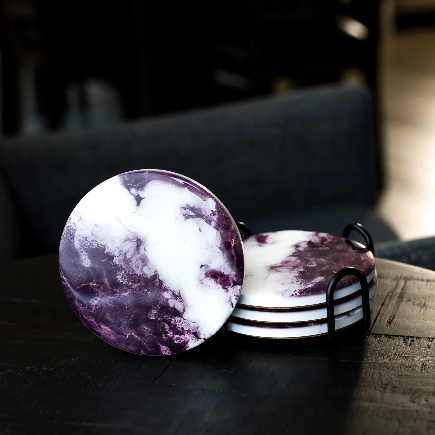 Ceramic Resin Coasters