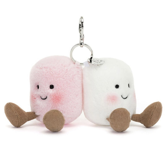 Amuseables Pair of Marshmallows Bag Charm