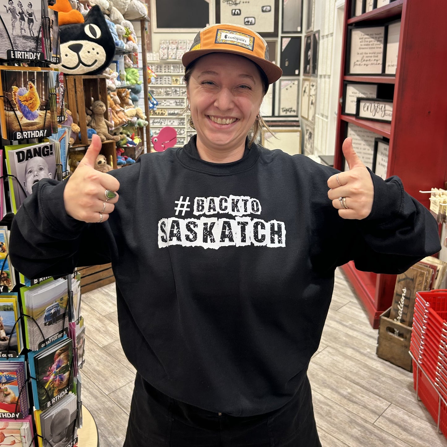 #BackToSaskatch Crewneck