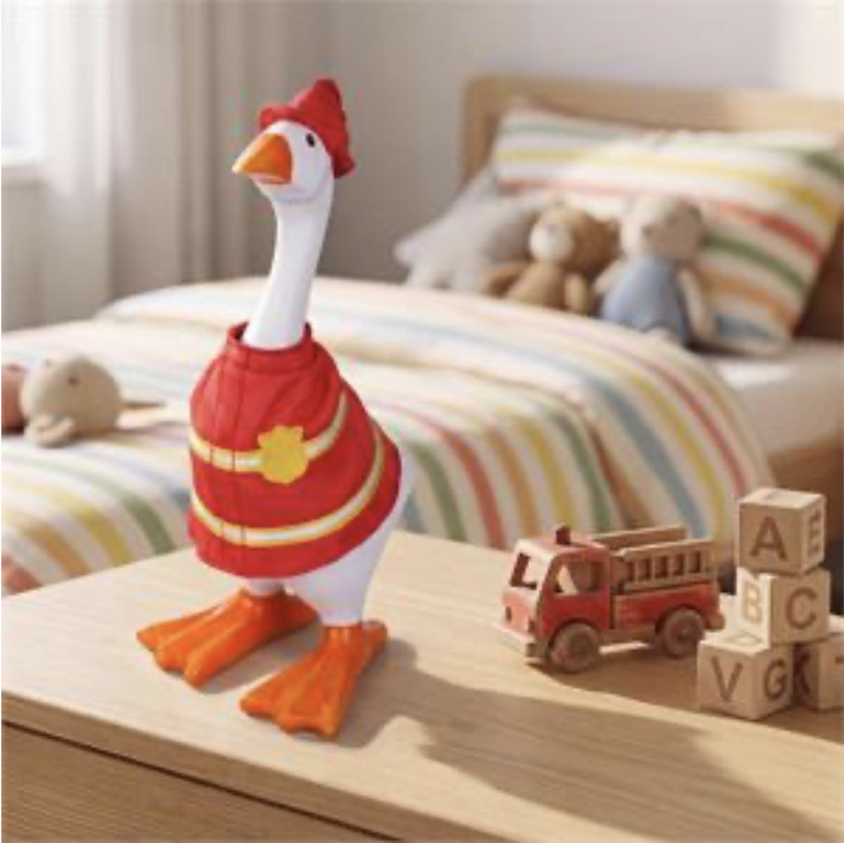 Firefighter - Desk Goose Outfit