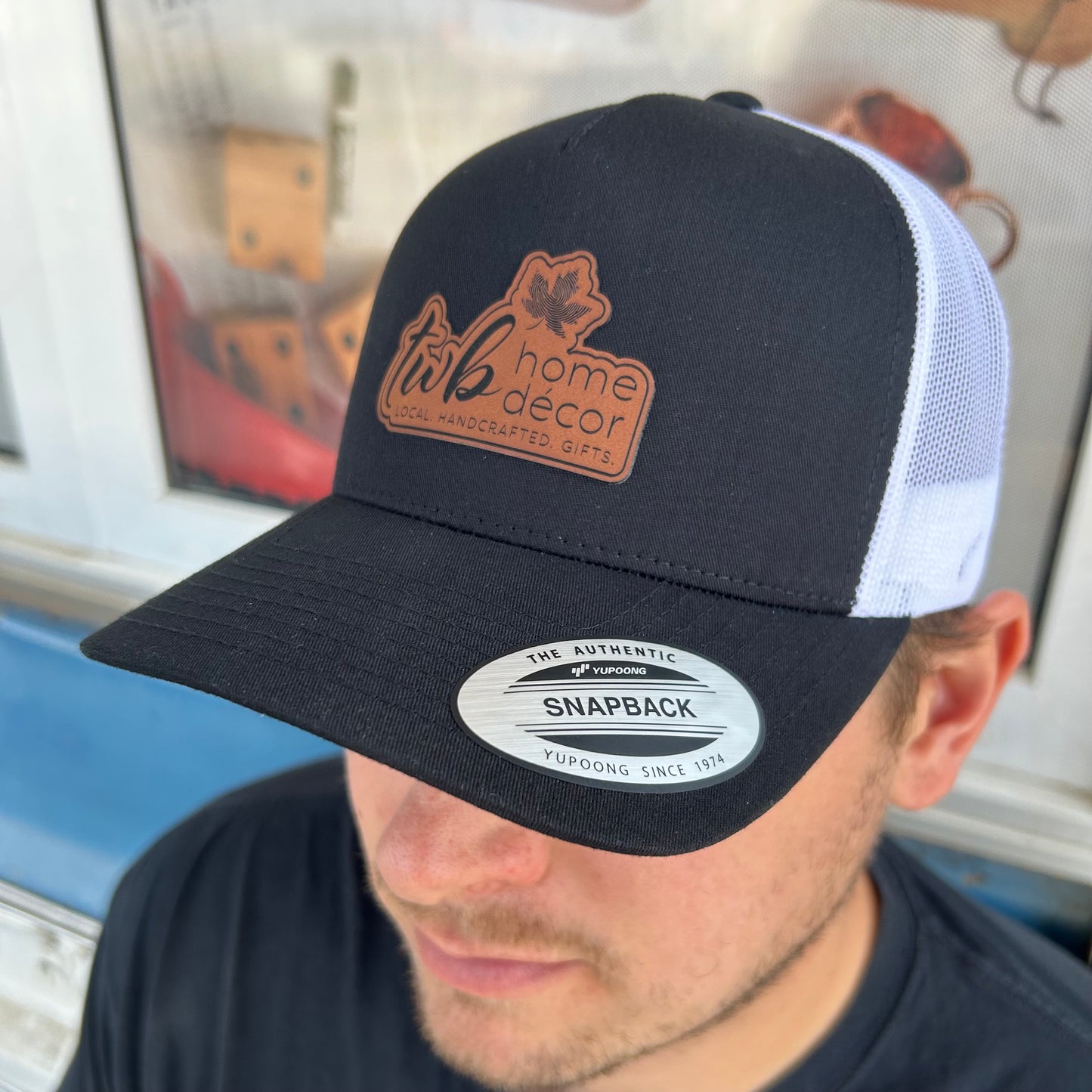 Leather Patch Hat