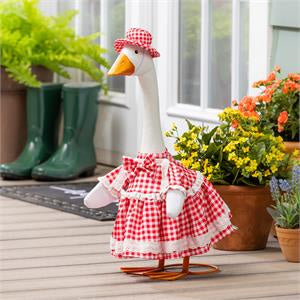 Plaid Dress - Porch Goose Outfit