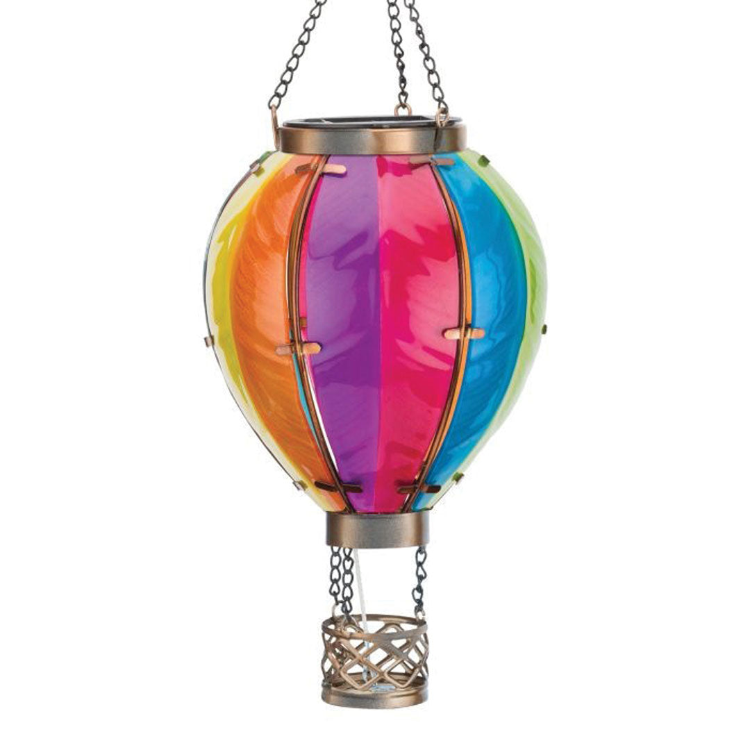 Solar Hot Air Balloon Lantern 27.25"