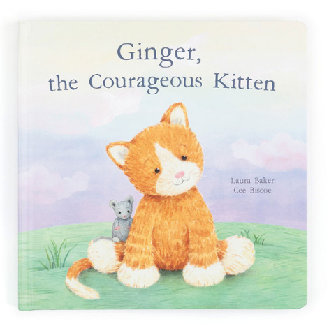Ginger, the Courageous Kitten Book