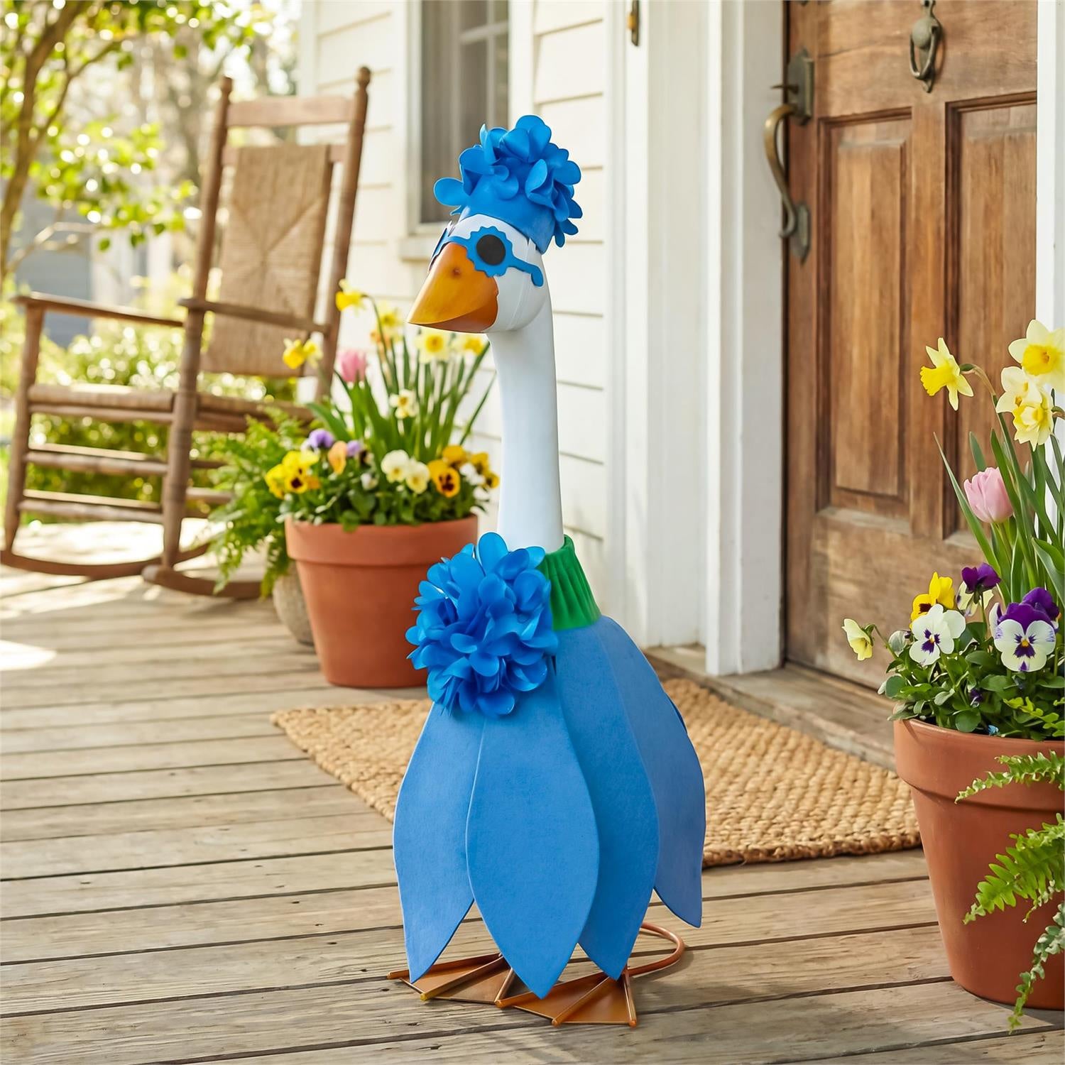 Blue Hydrangea - Porch Goose Outfit