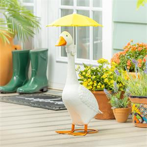 Yellow Umbrella - Porch Goose Outfit