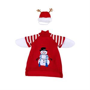 Red Sweater - Porch Goose Outfit