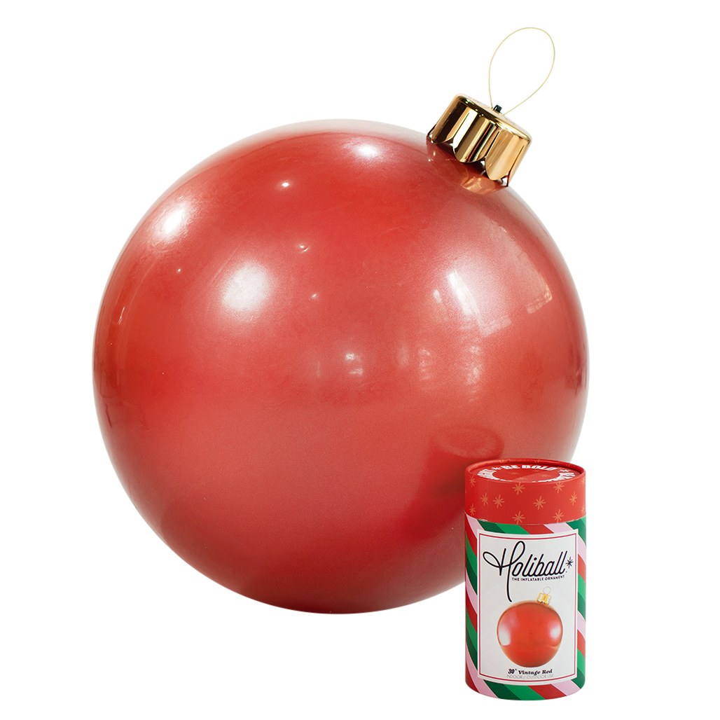 30" inflatable Christmas ornament