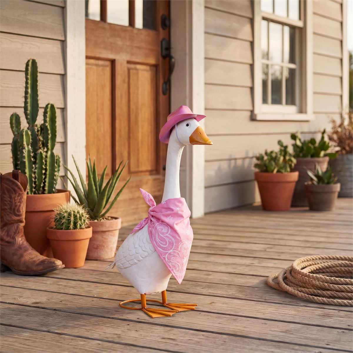 Cowgirl - Porch Goose Accessory