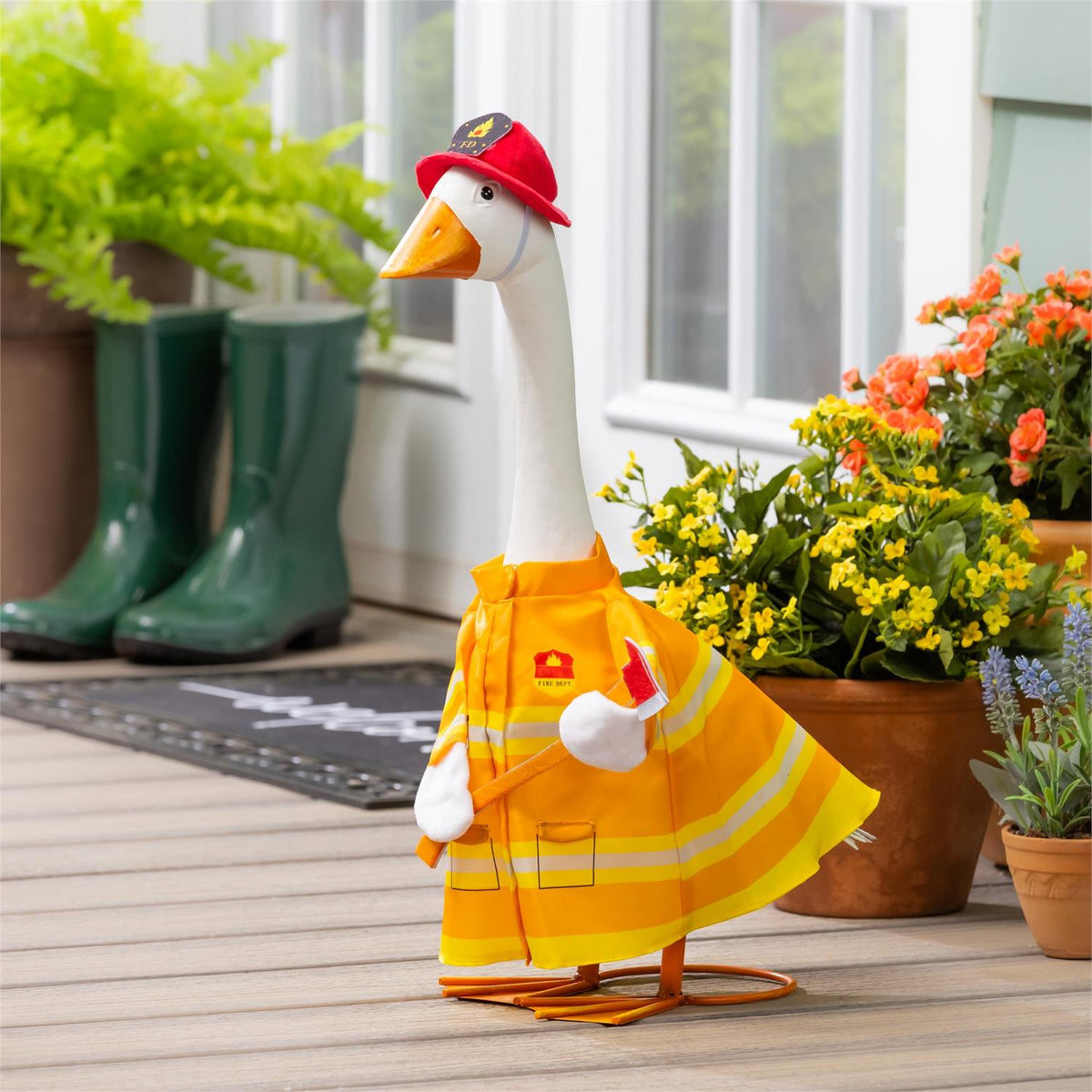 Firefighter - Porch Goose Outfit