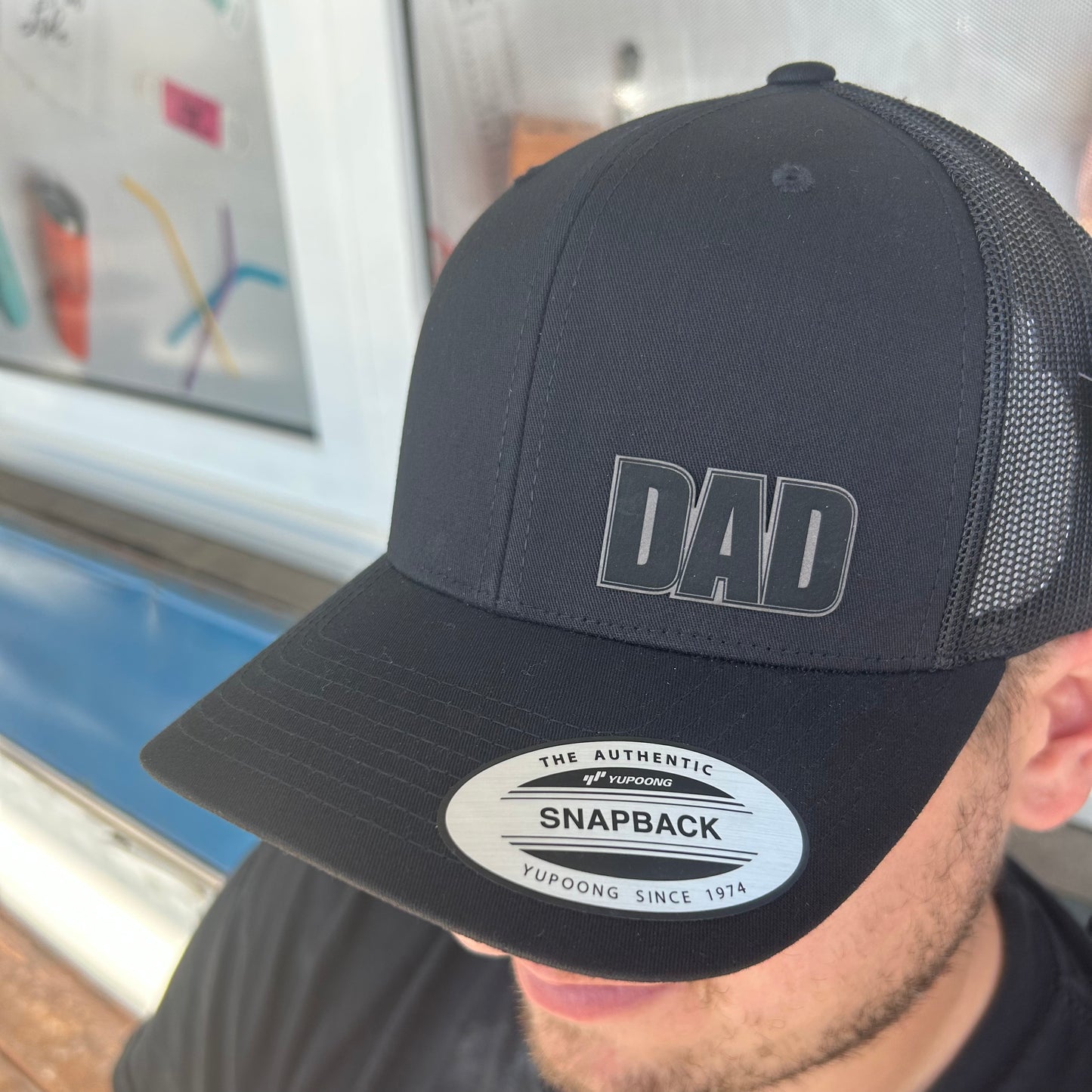 Leather Patch Hat
