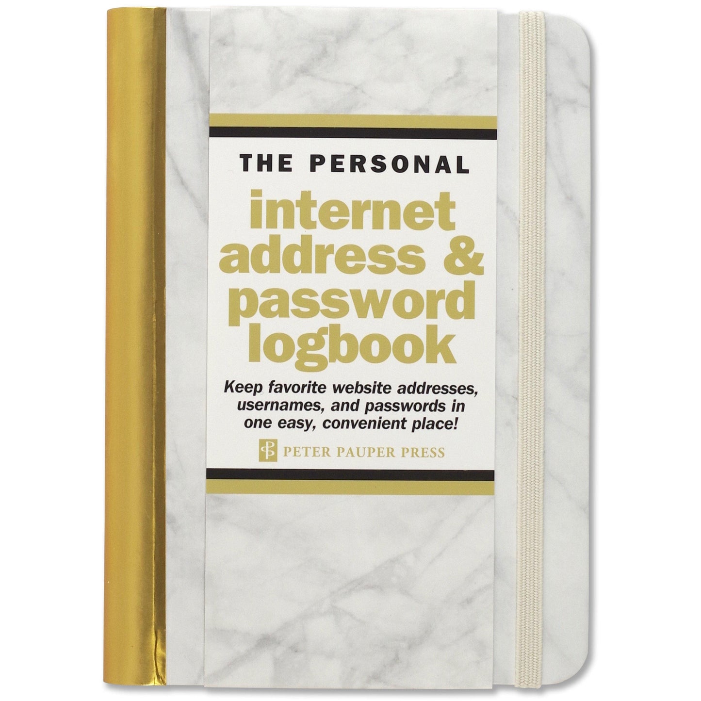 Internet Address & Password Logbook - TWB Home Decor