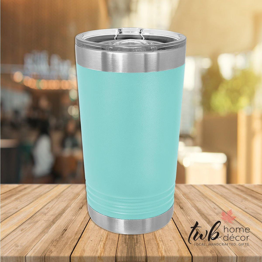 CUSTOM 16oz Pint Thermal - slider lid - TWB Home Decor