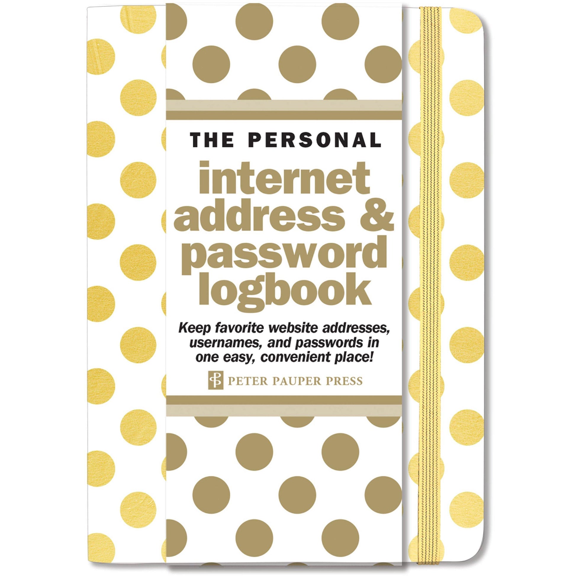 Internet Address & Password Logbook - TWB Home Decor