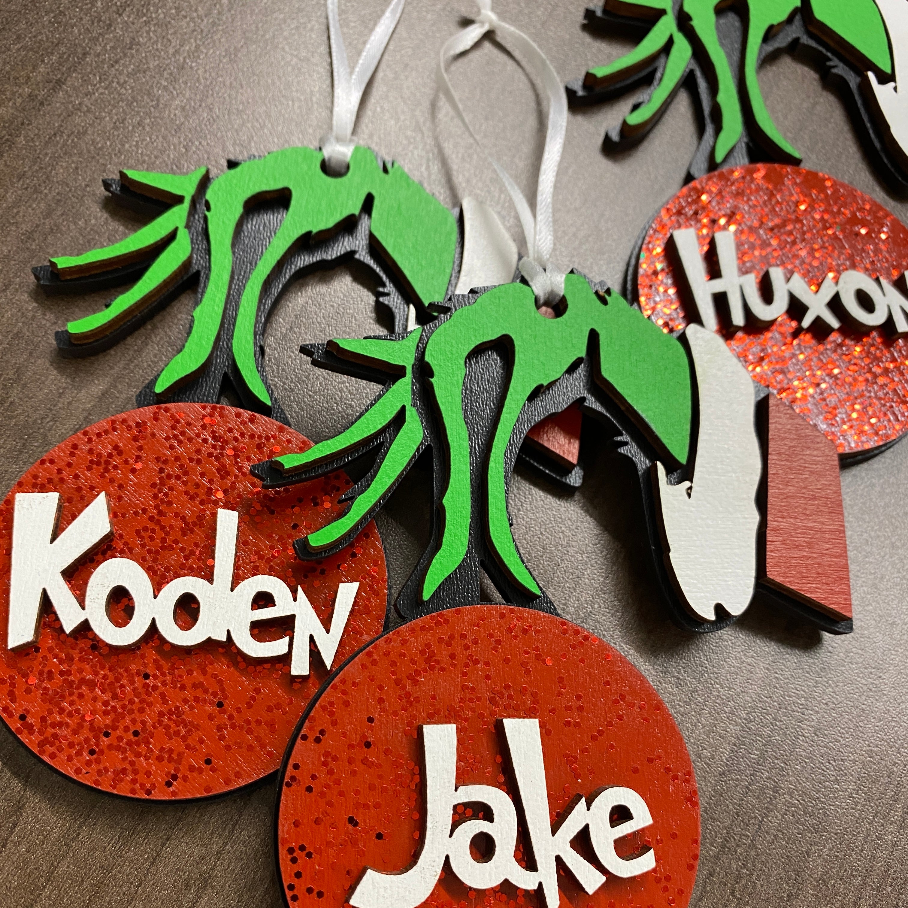 Grinch Personalized Ornament