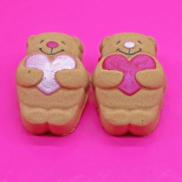 Brown Bear with Heart Bath Bomb