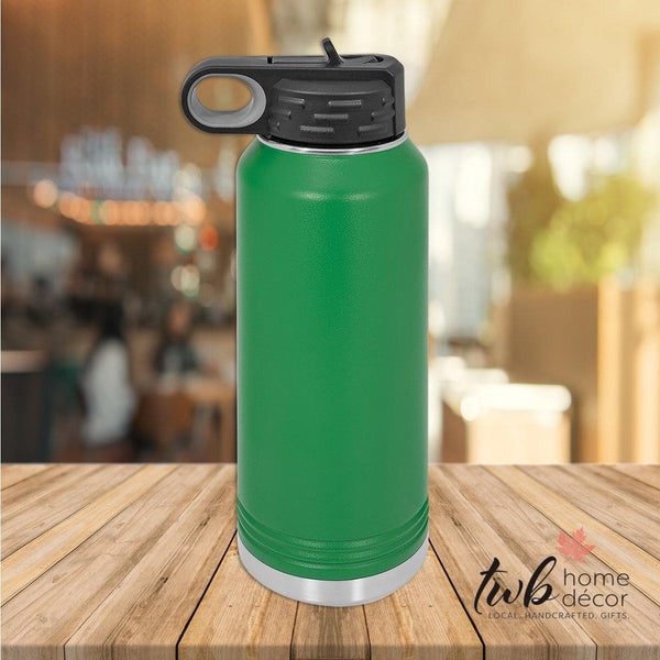 CUSTOM 32oz Water Bottle Thermal - TWB Home Decor