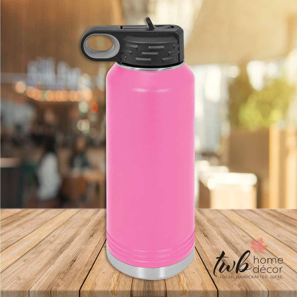 CUSTOM 32oz Water Bottle Thermal - TWB Home Decor
