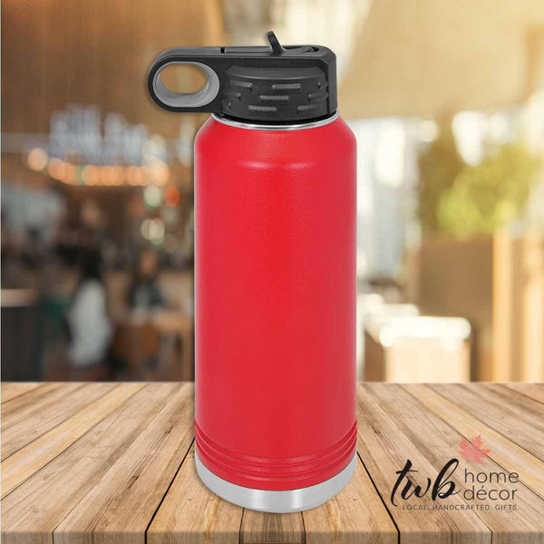 CUSTOM 32oz Water Bottle Thermal - TWB Home Decor