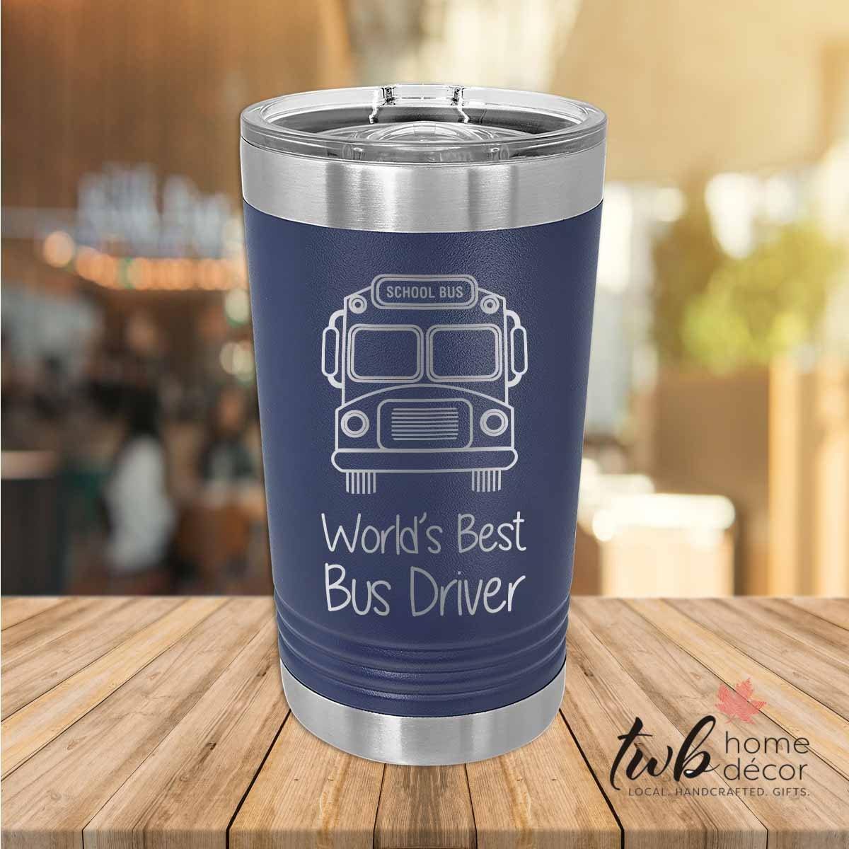 World's Best Bus Driver Thermal - TWB Home Decor