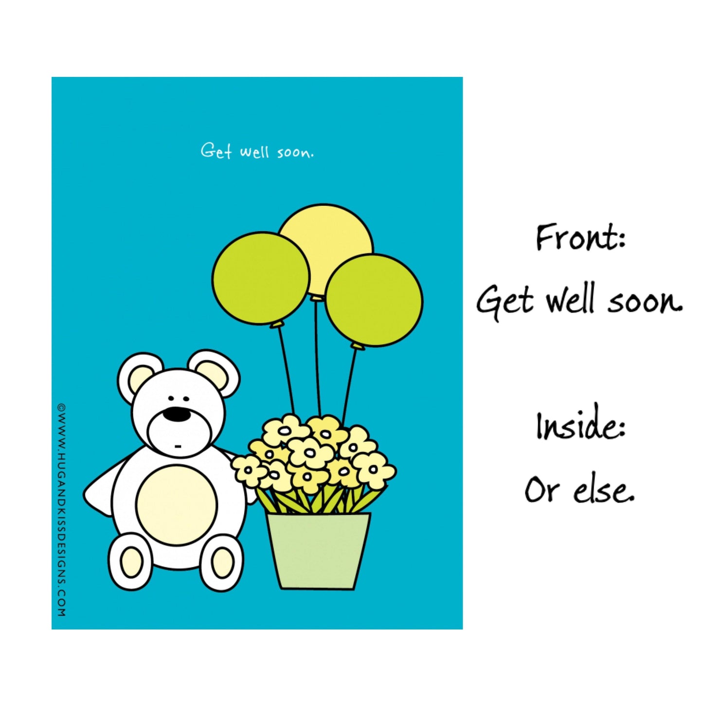Cheeky Get Well Cards - TWB Home Decor