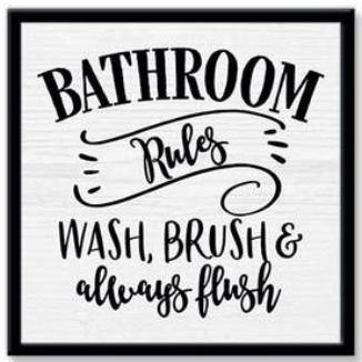 Potty Signs - TWB Home Decor