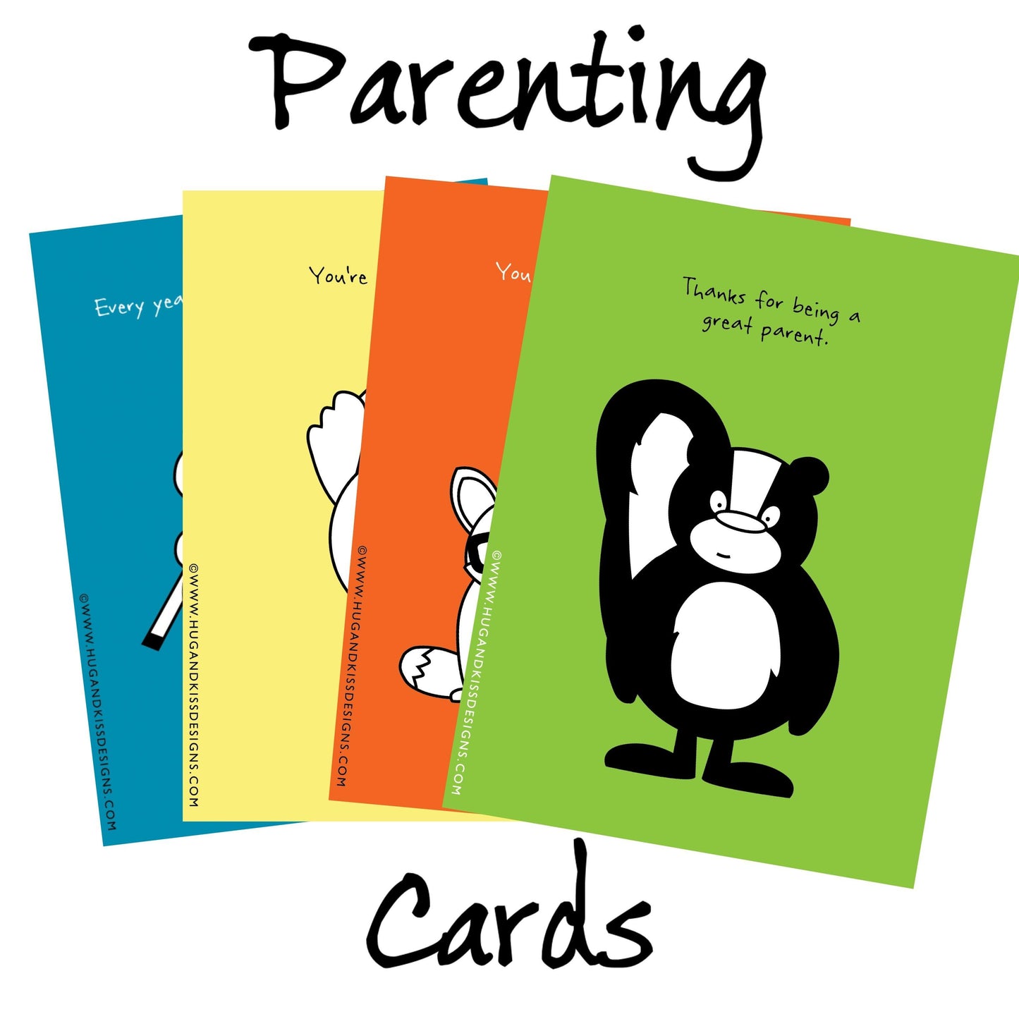 Cheeky Parenting Cards - TWB Home Decor
