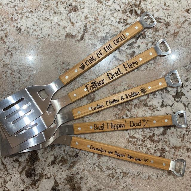 BBQ Spatula with bottle opener - TWB Home Decor
