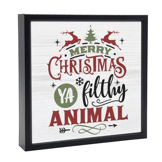 Christmas Box Signs - TWB Home Decor