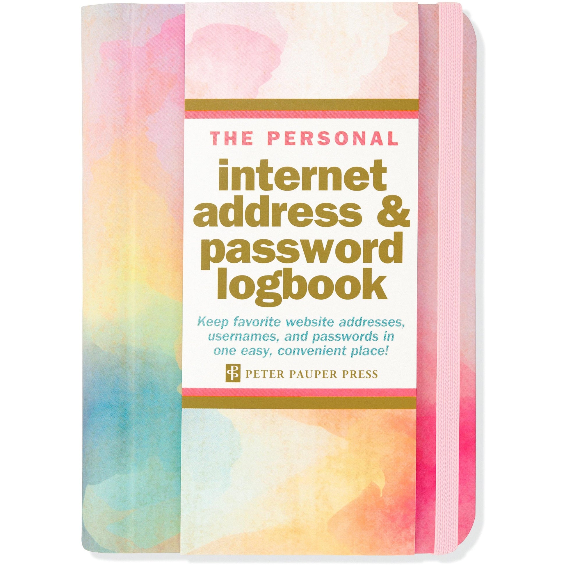 Internet Address & Password Logbook - TWB Home Decor